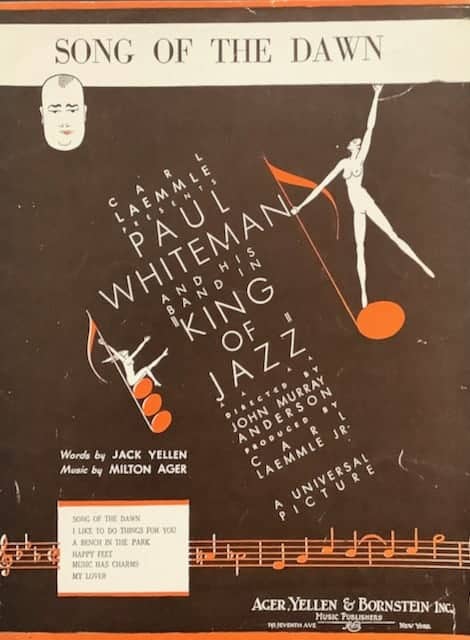 Art Deco Sheet Music St. Louis Blues