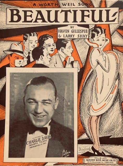 Art Deco Sheet Music Beautiful