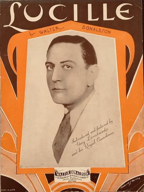 Art Deco Sheet Music Lucille