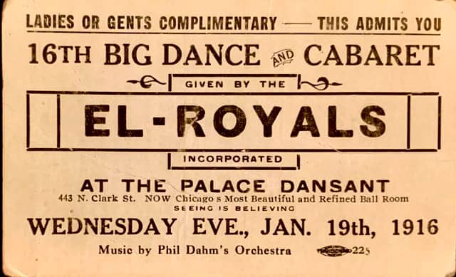 Phil Dahm’s Orch. 1916