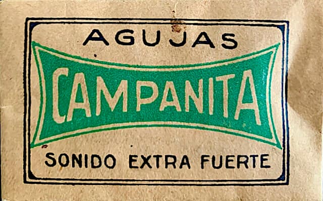 Campanita (Agujas) Needle Packet