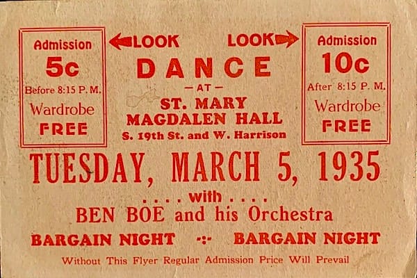 Ben Boe Orchestra 1935