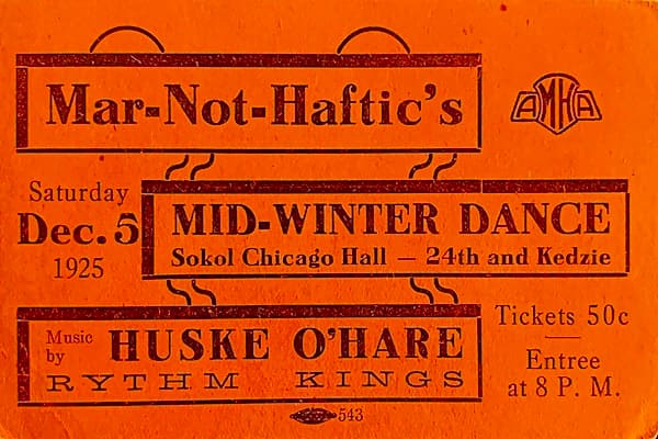 Husk O'Hare Rhythm Kings 1925