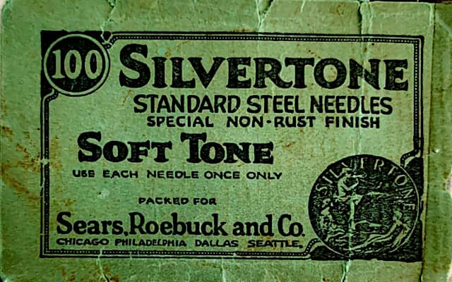 Silvertone Soft Tone Needle Packet