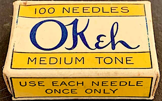 Yellow Okeh Medium Tone Needle Box