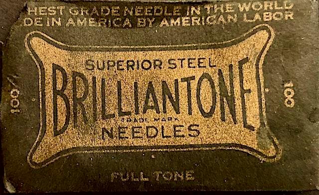 Brillantone Needle Packet Gold & Black