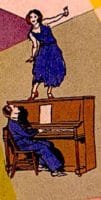Dancing on Piano