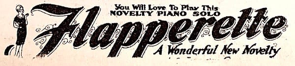 Flapperette Ad