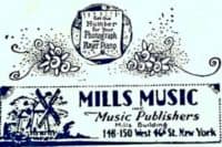 Mills Music Full Blue