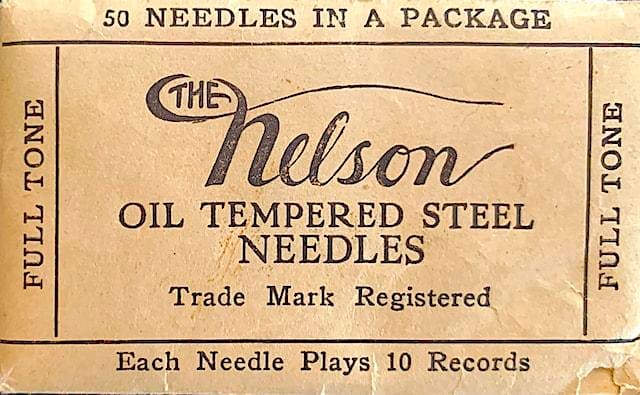 Nelson Needle Packet