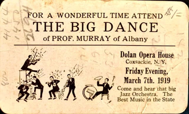 Prof. Murray’s Big Jazz Orch. 1919